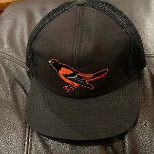 Old school orioles hat